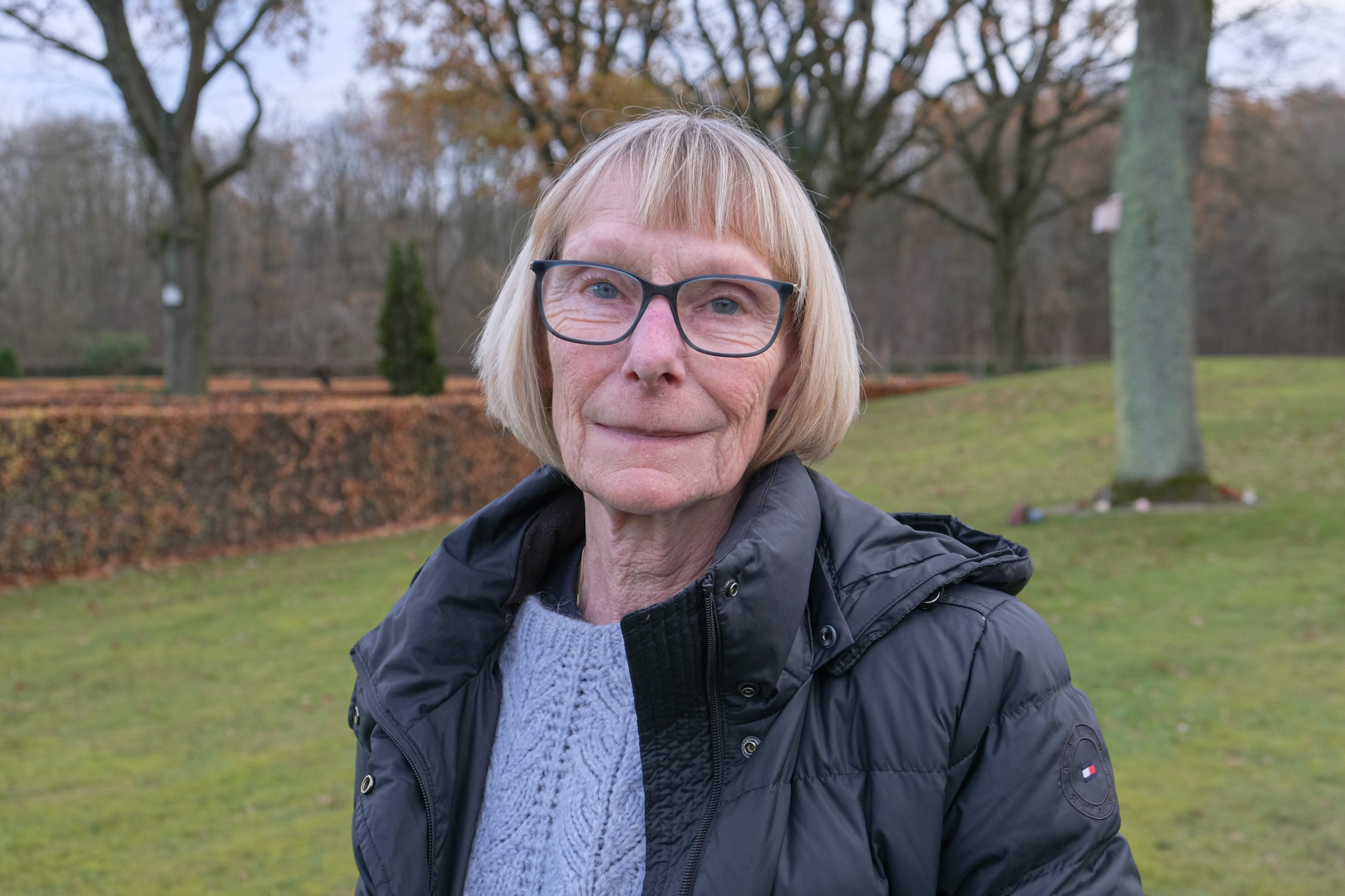 Kirkegårdsassistent Bente Kamla Poulsen